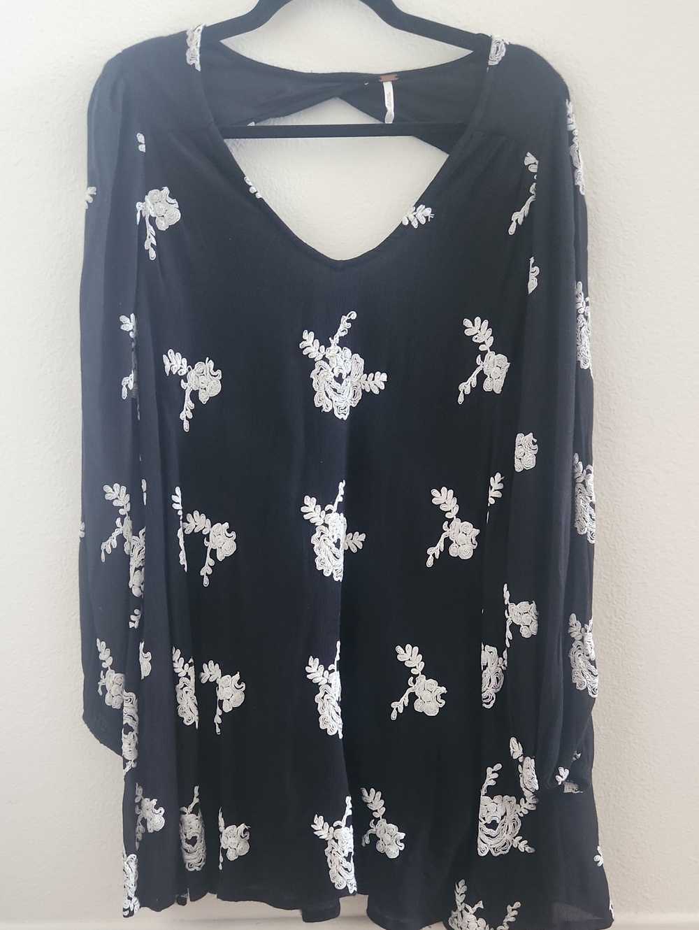 Free People Austin Emma Embroidered Tunic Dress